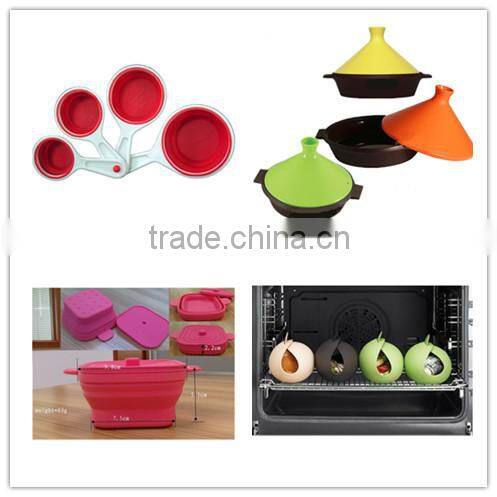 popular cheap silicone collapsible bowl