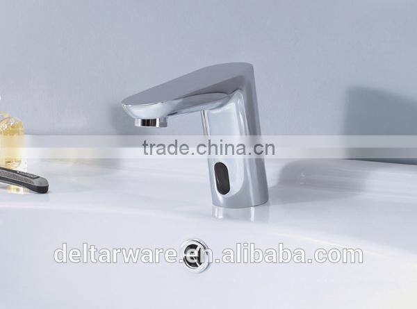 2014 Hot sale automatic shut off bathroom faucet mixer