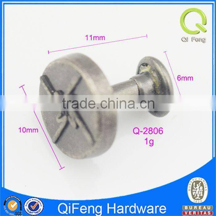 shoes metal rivet low price decorative rivets wholesale in bulk