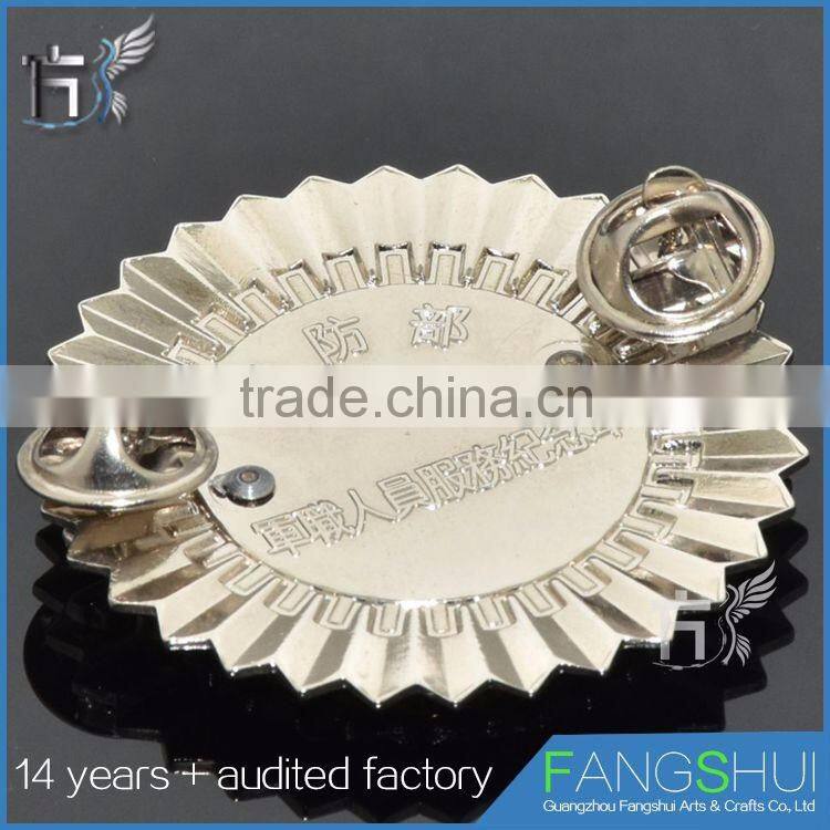 Factory direct supply stone island pin badges low price wholesale