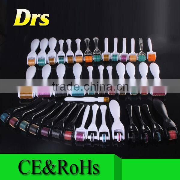 Dermaroller microneedle skin nurse system for skin therapy