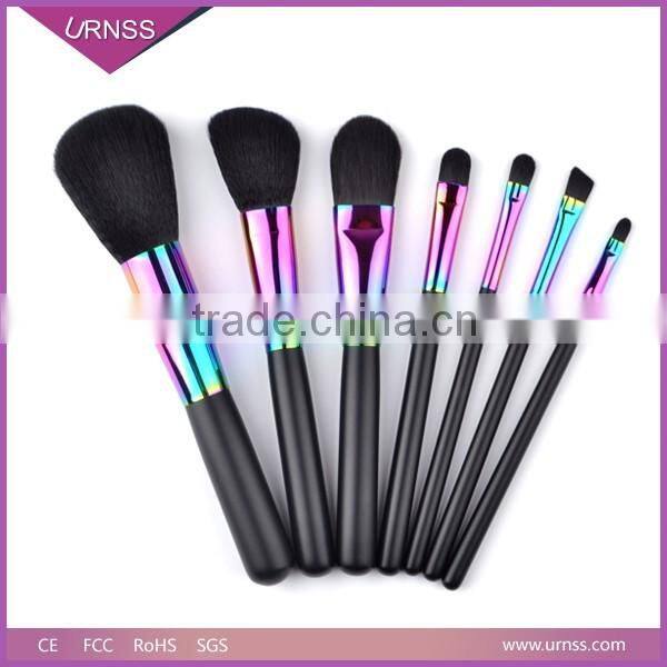 Wholesale 7pcs Custom Logo Makeup Cosmetic Brushes Set