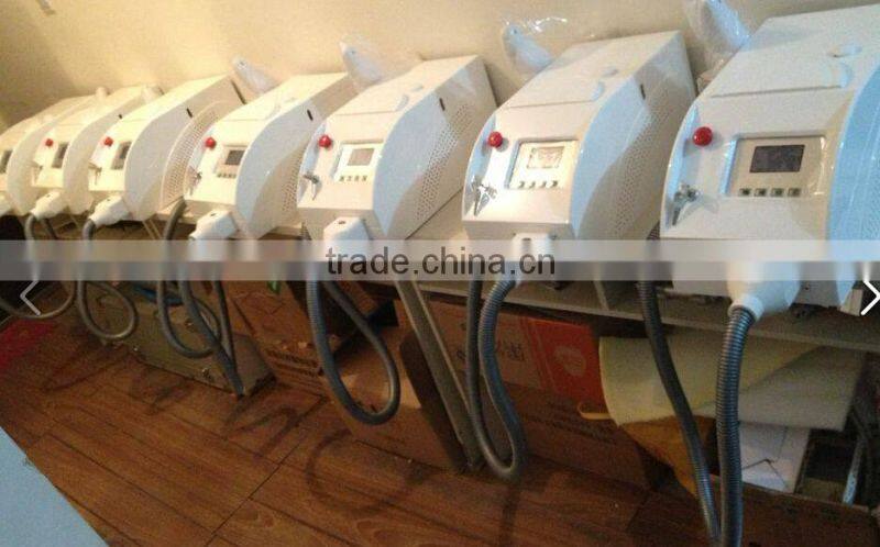 Beijing Sanhe manufacturer portable q switched nd yag laser tattoo removal and skin rejuvenation/ system skin rejuvenation