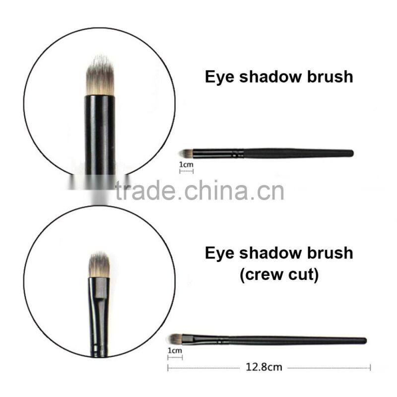 Professional face mask brush set black coloring dye make up brushes