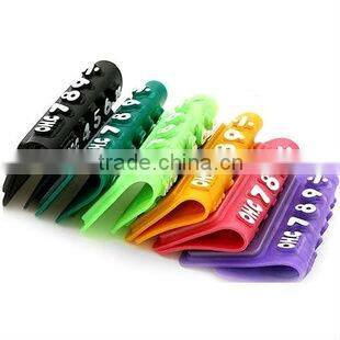 office&business promotional gifts silica gel 8 Digits waterproof Solar flexible Silicone soft rubber calculator