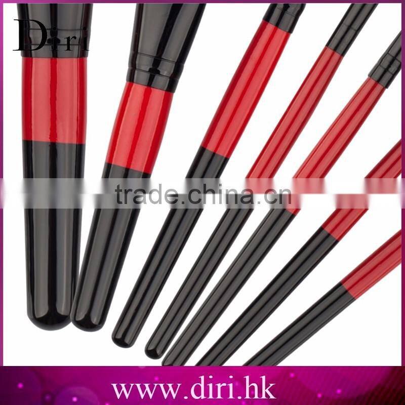 Hot sale newest professional aluminum tube goat synthetic hair makeup brushes