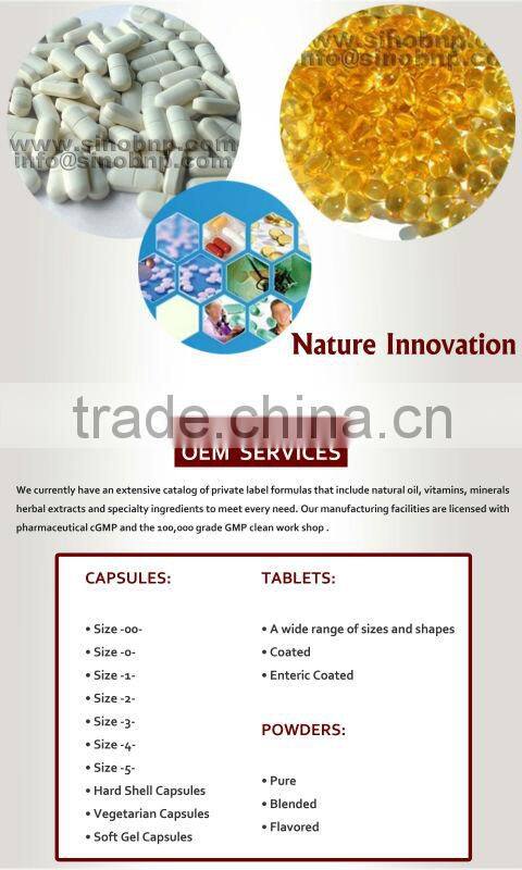 Capsules and Tablets-OEM Services