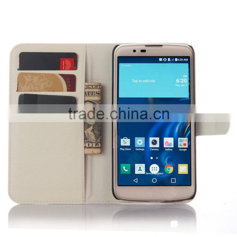 CHEAP COW SKIN TEXTURE Soft Wallet Stand PU Leather Case For LG K10 M2 FLIP LEATHER CASE