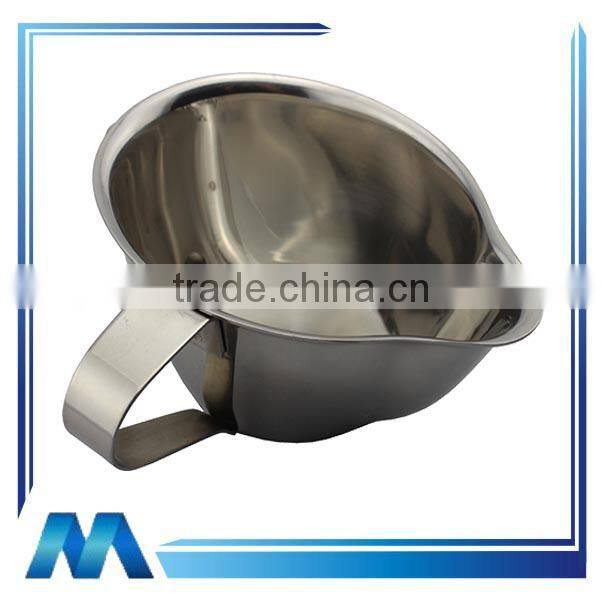 stainless steel sauce boat mirror polishing