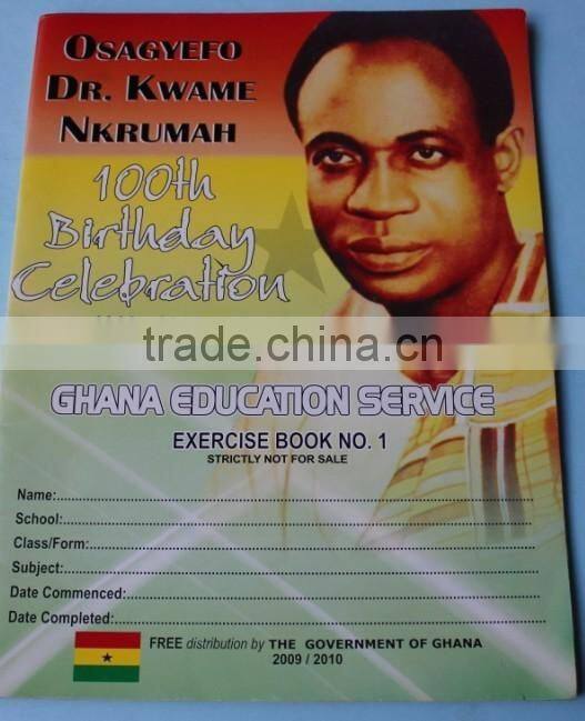 high quality soft cover exercise book