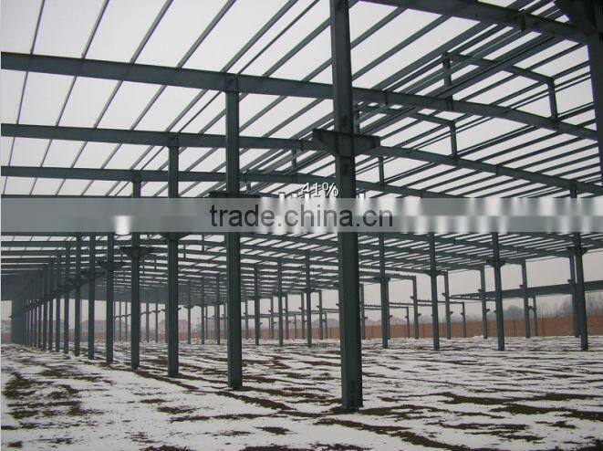 XZG lower cost sandwich panel light steel frame warehouse WORKSHOP