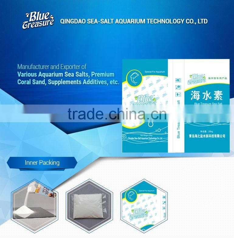Dry Type Marine Aquarium Food Grade Fish Salt