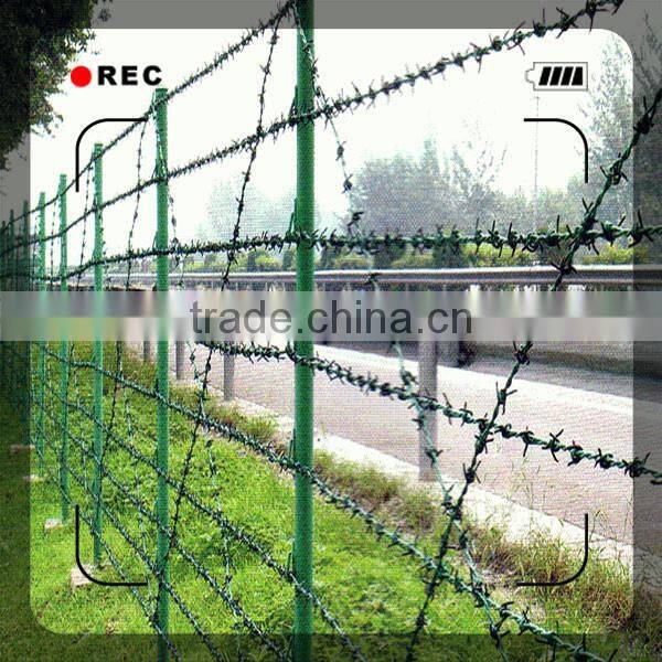 barbed fence iron wire mesh fence galvanized wire