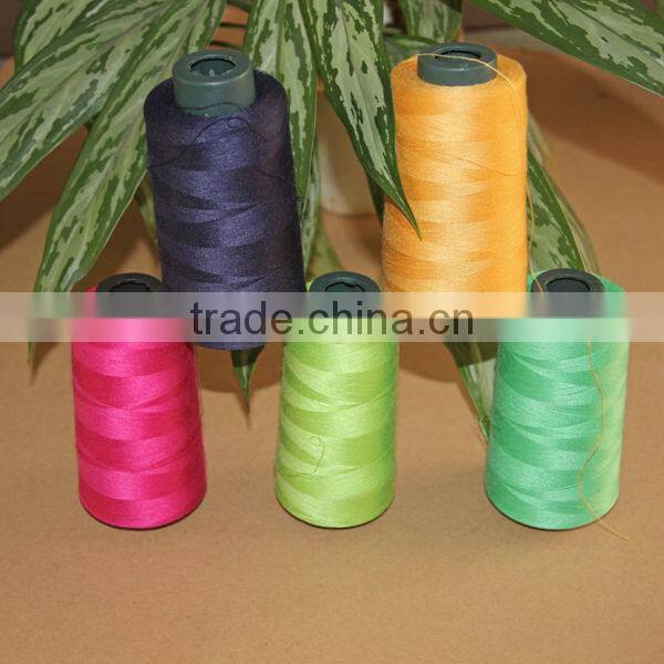Eco-friendly organic cotton thread for poly bag