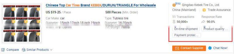 Top selling 215/75R15 radial winter tires made in China