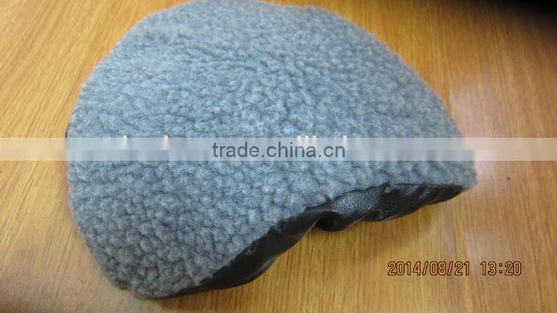 leather plush winter seat cover