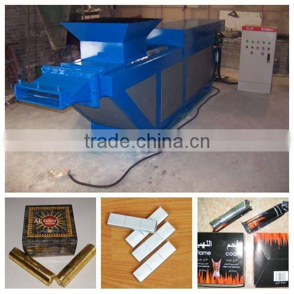 New model consumption shisha charcoal pressing machine with high grade