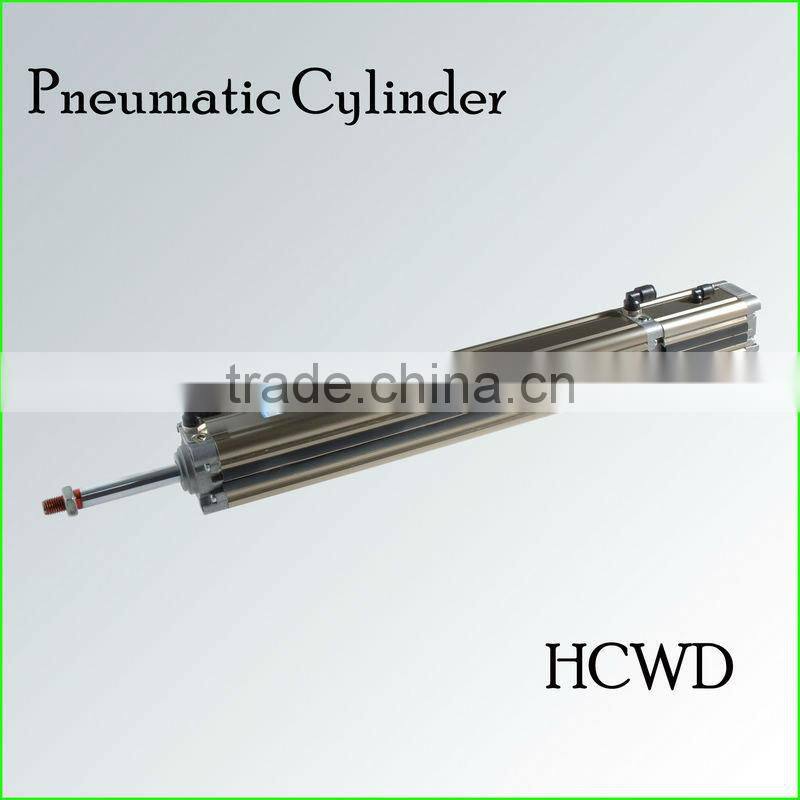 Stainless Durable Long Stroke, Double Acting Pneumatic/Air Cylinder--Aluminium Cylinder Block With Good Quality