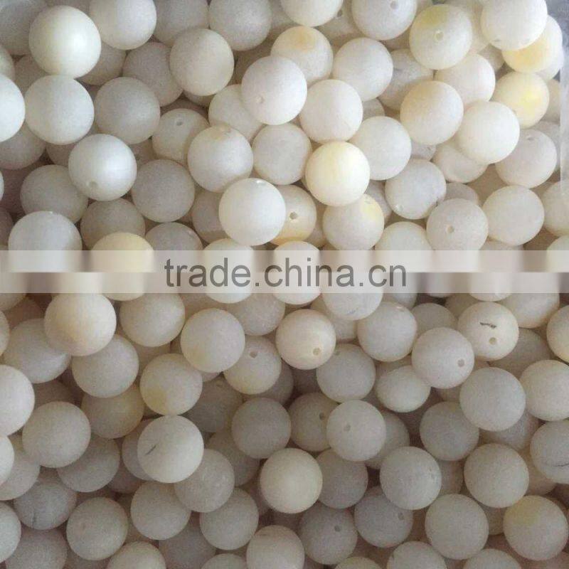 drilled mother of pearl beads