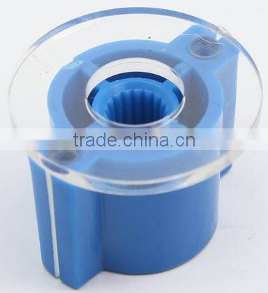 Blue Marconi style Neve knobs replicas 6.0/6.35mm set screw rotary switch knob, skirted