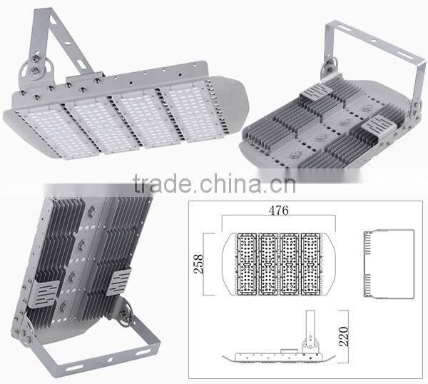 General Voltage Stamping Aluminum 200W LED Flood Light Fixture