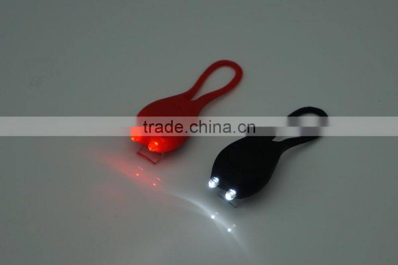 Mini light set Bicycle Accessories Silicon LED Cycling Safety front Rear Bicycle Light set