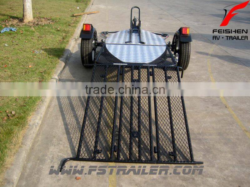Single Bike folding style trailer for harley-davidson motorcycles FS-MT501