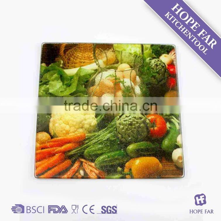 0300225 Rectangular tempered glass cutting board