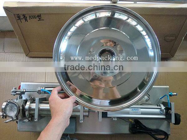 Single Head Pneumatic Paste And Cream Filling Machine 10-300ml filling range