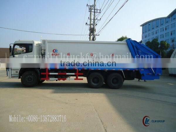 6*4 DONGFENG KINLAND Hydraulic Garbage Compactor Truck 18CBM