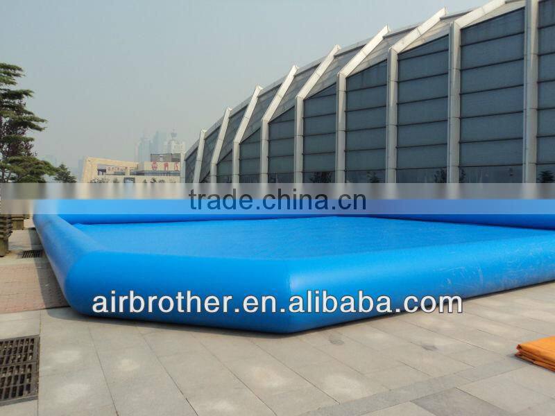 CE folding inflatable swimming pool