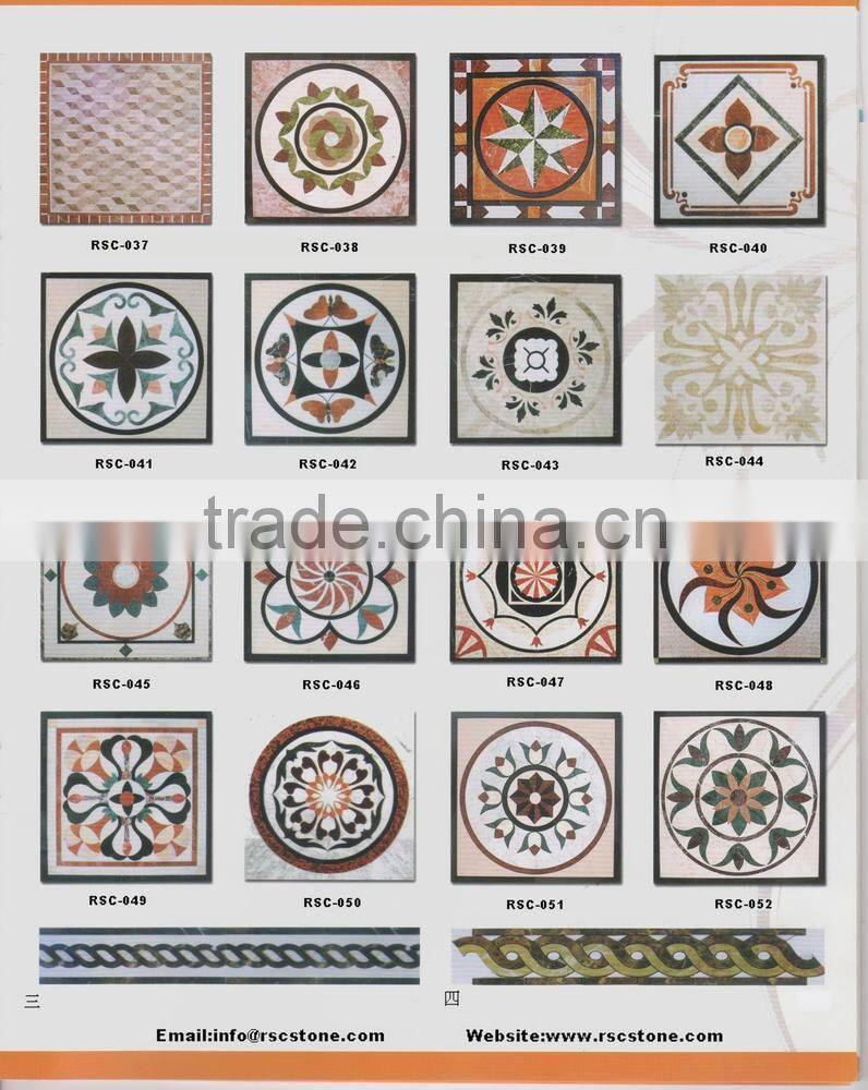 Good price natual marble medallion for flooring design