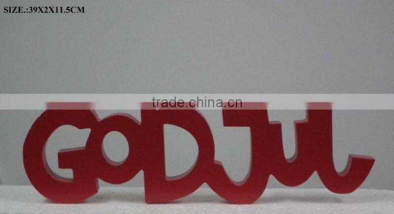 Lovely Christmas Decoration DIY Wooden Letters Wooden Words gifts for Home Decoration