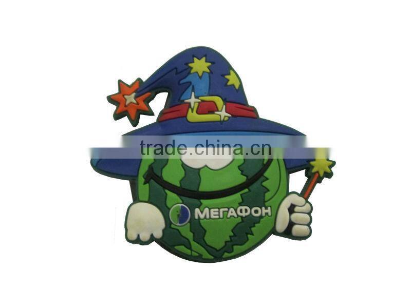 Custom Branded 3D pvc fridge magnet