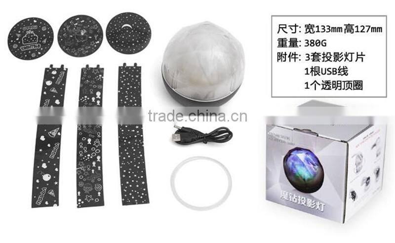 CT-745 Magic Lamp drill Smart Dimming LED Star Light Creative USB Romantic Night Light Projection Nightlight