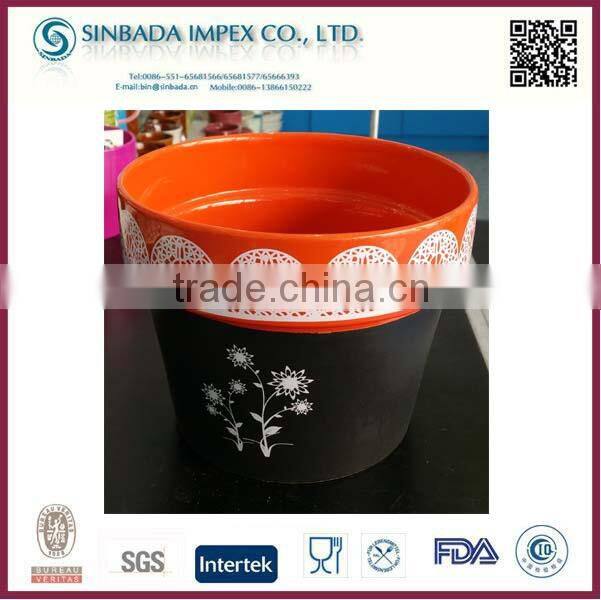 T Shape Large Ceramic Flower Pots