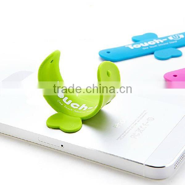 General Usage Touch U Silicone Mobile Stand for Apple, SAMSUNG, Blackberry, HTC, etc.