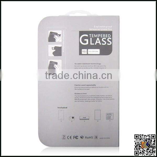 Retail Paper Box Temp Screen Protective Film Paper Packaging , packaging box