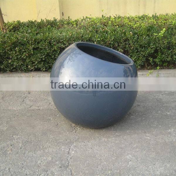 FO-299 Oval stylish fiberglass planter