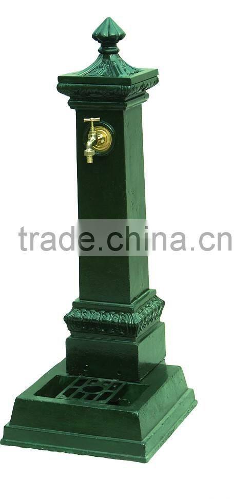 Ornamental Metal Garden Water Fountain