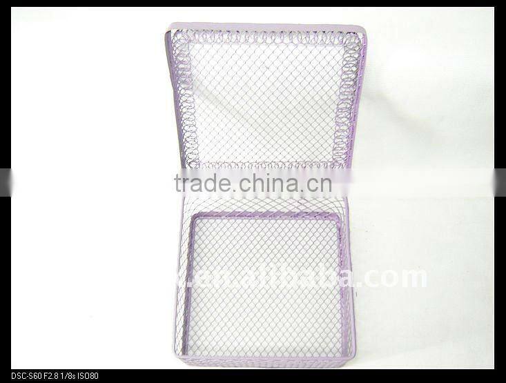 Pink/Purple square wire storage wedding gifts souvenirs
