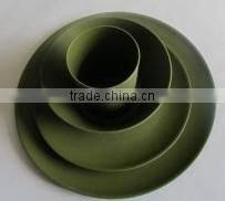 Reasonable price OEM available Hot design Bamboo fiber Dinner Set