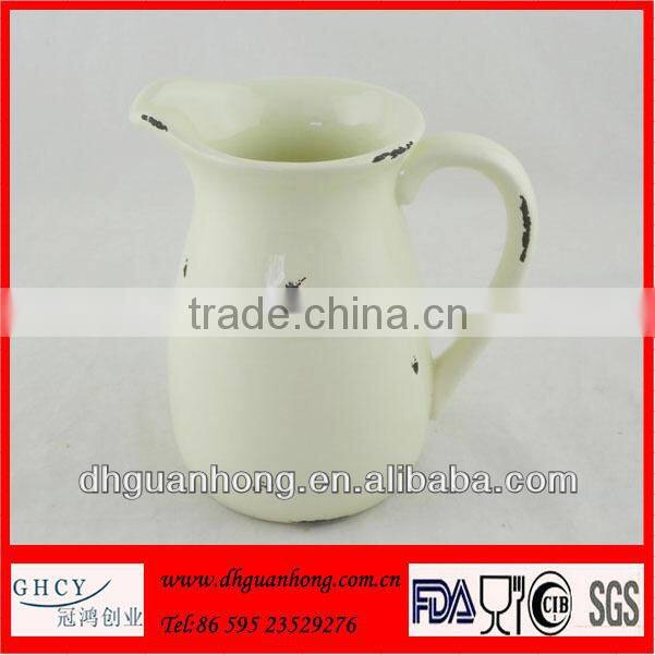 Hot sale Dolomite ceramic jug