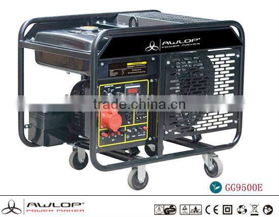 8.5KW superpower gasoline gas generator with LED display screen