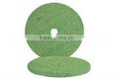 KMJ-BS008 high quality polishing sias sisal buff wheel for cutting operation