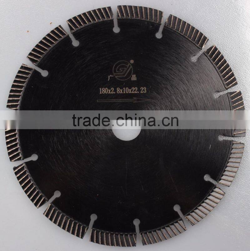 180mm Diamond Turbo Saw Blade Electroplated Marble Blade