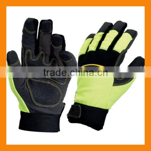 Guante De Proteccion Para Mecanicos Cuero/Guante Multiuso Mecanix/Guantes Mecanico