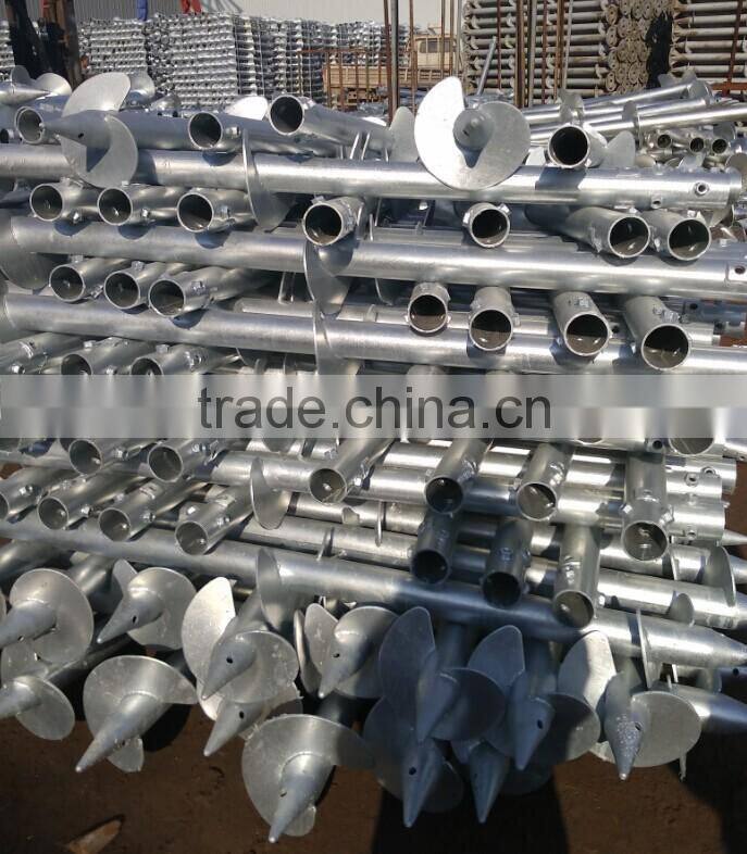 Solar Ground Screws Mounting