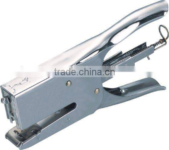 Professional no.64 14 sheets office handheld metal plier stapler