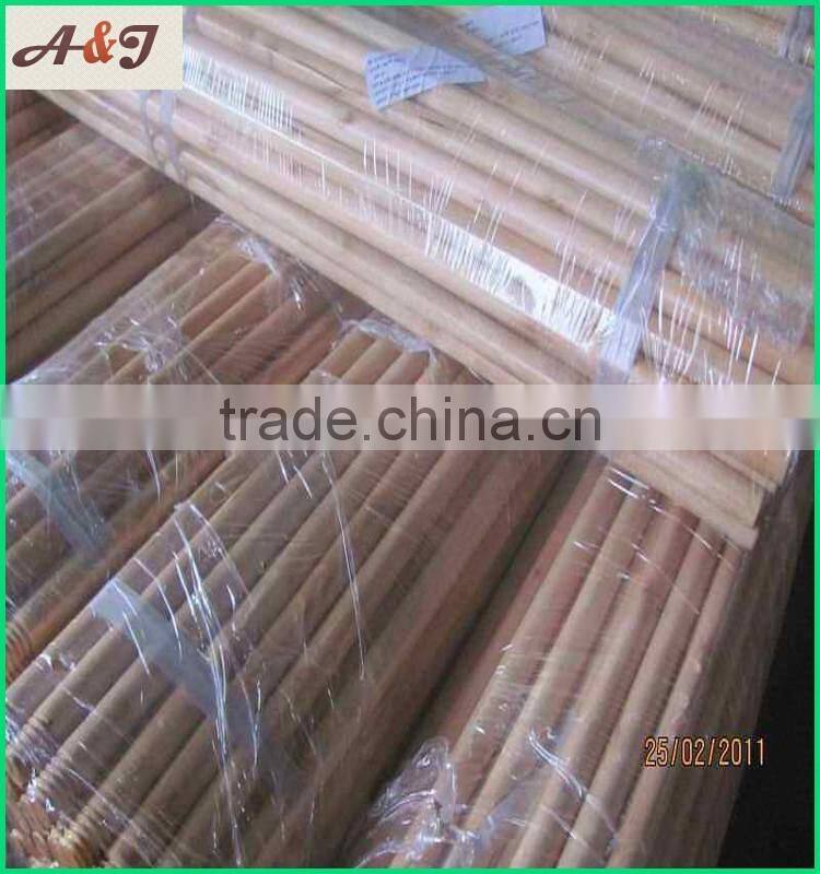 TOP QUALITY natural wooden broom handle ,wooden shovel handle, stick wood